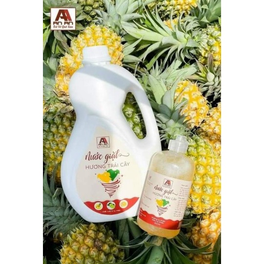 Nước giặt quần áo hữu cơ, nước giăt xả thảo mộc AN AN 500ml