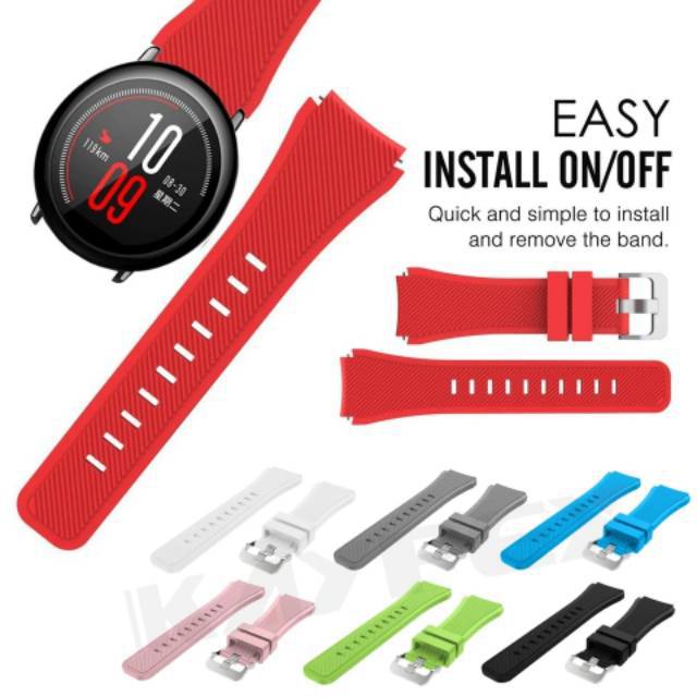 Silicone Dây Đeo Silicon Thay Thế Cho Đồng Hồ Thông Minh Xiaomi Amazfit Pace