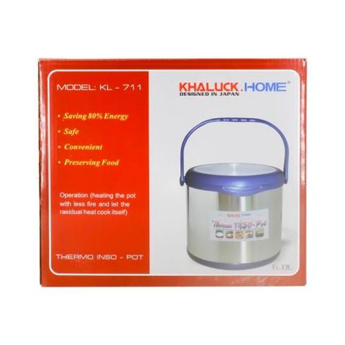 [Mã ELHADEV giảm 4% đơn 300K] Nồi Ủ Khaluck.Home KL-711 (6L)