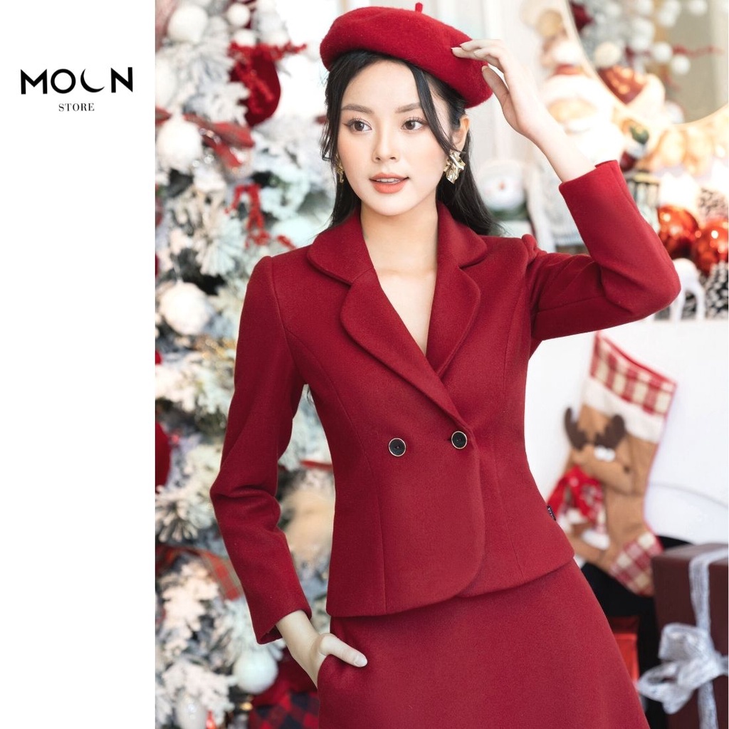 Set bộ nữ công sở áo vest khoác dạ chân váy BSB476 MOON STORE | BigBuy360 - bigbuy360.vn