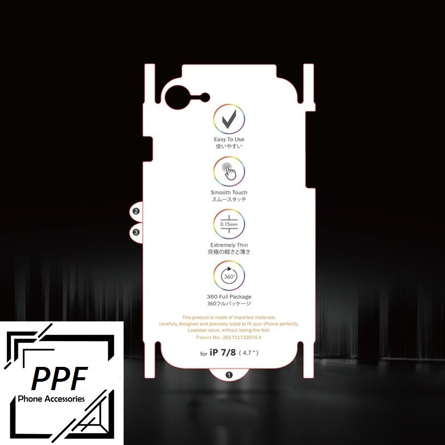 Miếng Dán PPF IPhone Nhám Tự Phục Hồi Đủ Các Dòng IPhone