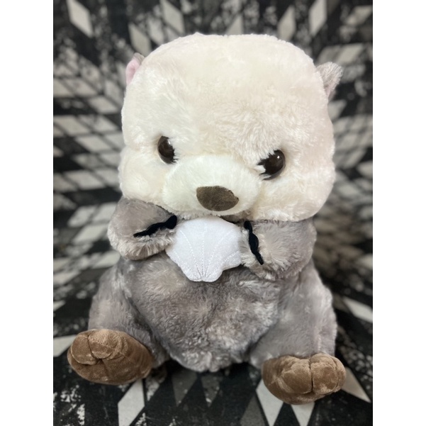 THÚ BÔNG RÁI CÁ ÔM SÒ CHÍNH HÃNG AMUSE NHẬT BẢN SIZE 35-40cm