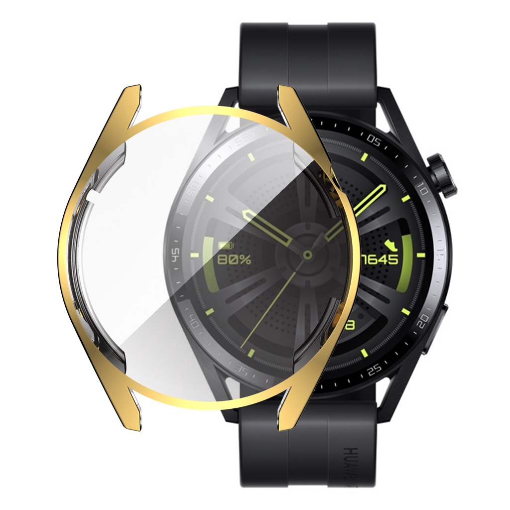 Ốp bảo vệ màn hình bằng tpu mềm chống trầy cho đồng hồ Huawei Watch GT3 46mm 42mm 2e GT2 GT Runner