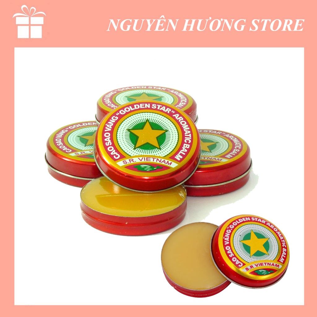 Cao Sao Vàng VIỆT NAM [GOLDEN STAR BALM] Dược TW3 3gr