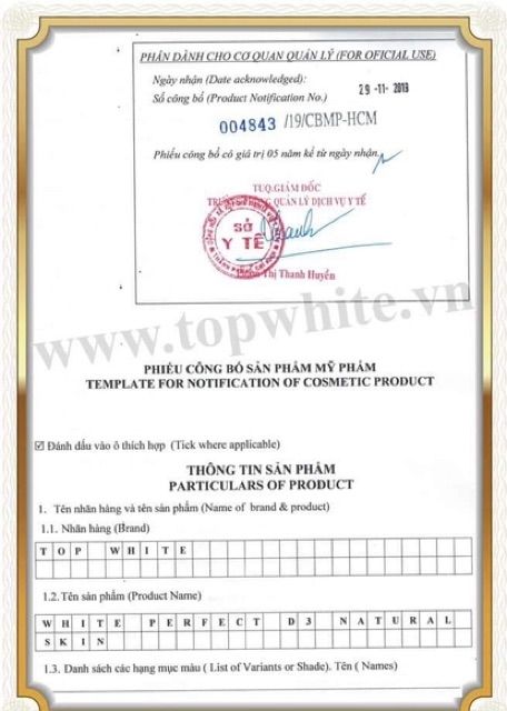 [Mã SRJULY1619 giảm 15K đơn 50K] Kem Top White D3 50++++ dạng tuýp | BigBuy360 - bigbuy360.vn