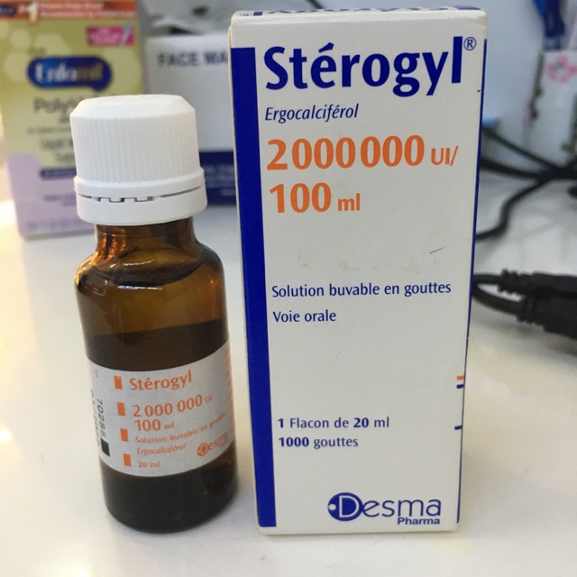 Vitamin D Sterogyl 20ml Cho Bé Từ 0 18 Tháng Của Pháp