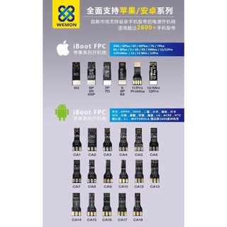 Dây cấp nguồn điện thoại đa năng Wemon S115 Pro (6 đầu từ 6G đến 12 Pro Max + 17 đầu Andoid)