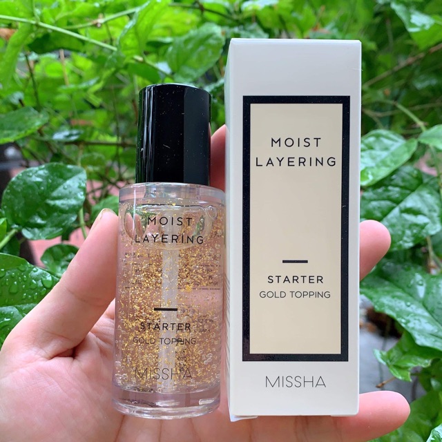 Kem lót Missha Moist Layerinh Starter Gold Toping