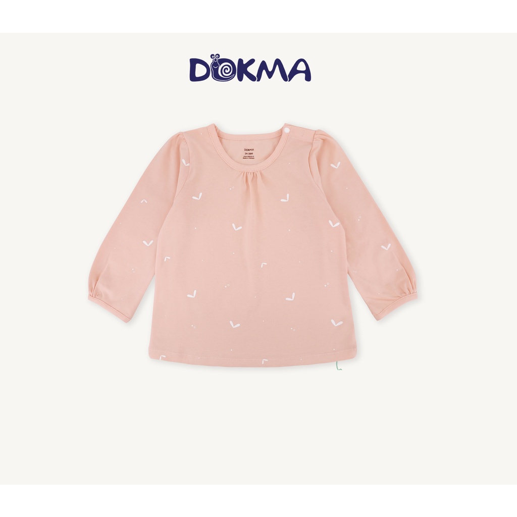 DA1161 Áo cài vai dài tay Dokma -