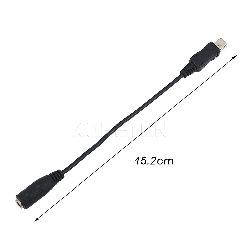 Dây cáp điều hợp âm thanh Micro USB sang jack 3.5mm AUX cho máy ảnh Gopro