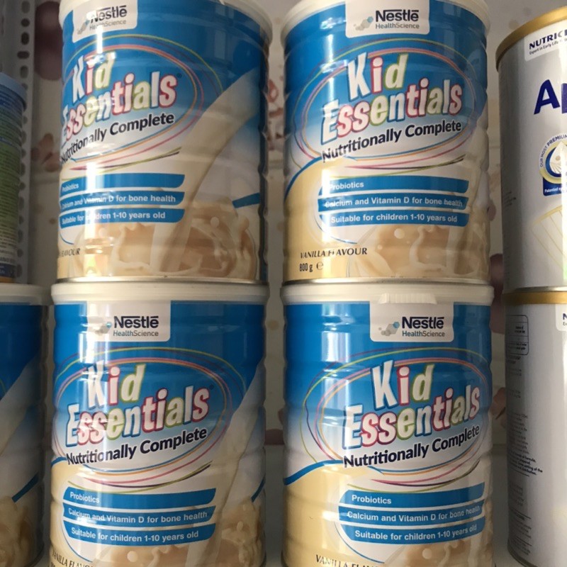 Sữa kid essentials 800g date 2022