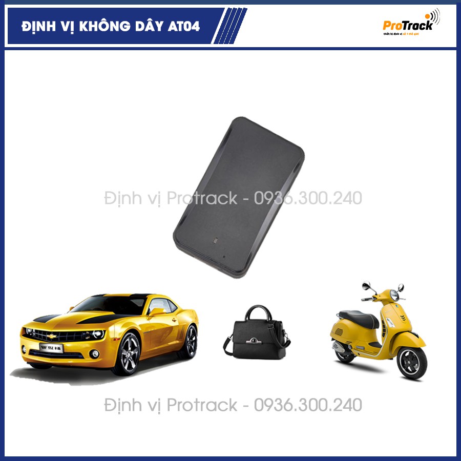 Định Vị Pin Khủng 30 ngày AT04 GPS Protrack Chính Hãng