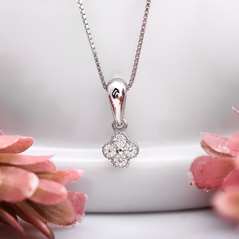 Mặt dây chuyền bạc Sonic Flower