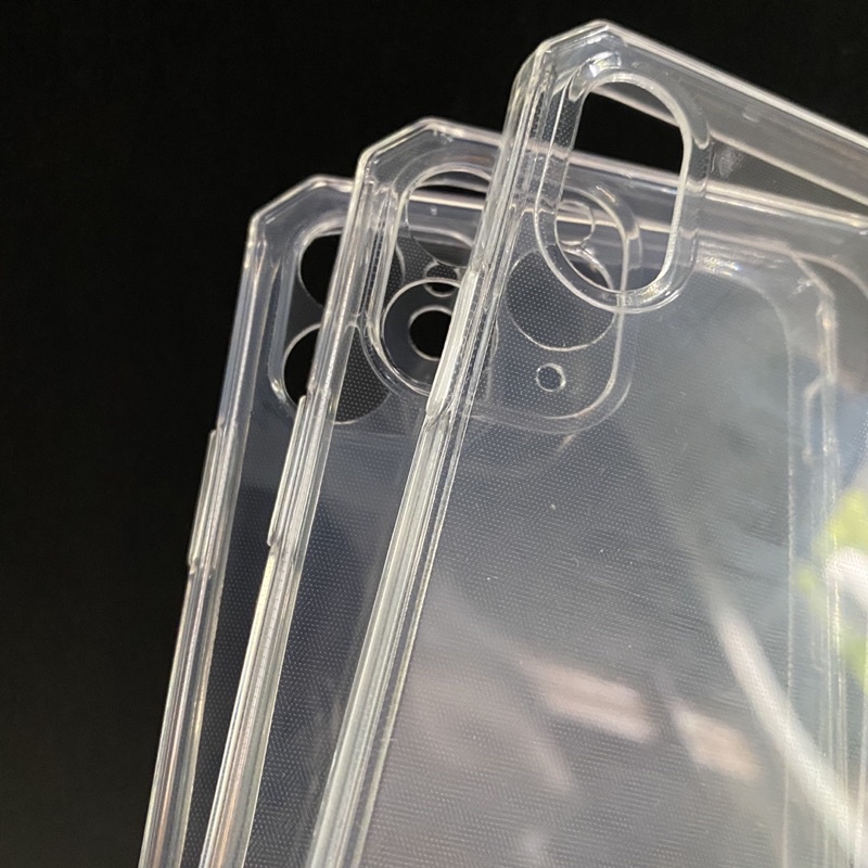 ốp lưng ip viền vuông trong suốt bảo vệ camera đủ dòng