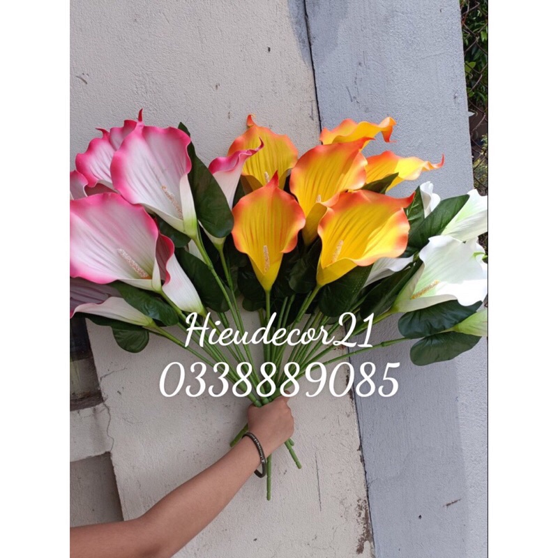 Cành hoa Rum siêu đẹp, cao 65cm đủ màu ảnh thật,hàng sẵn