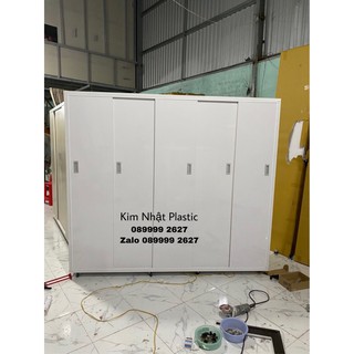 Tủ quần áo 5 cánh cực đẹp cửa lùa mượt FREESHIP- RÁP TẬN PHÒNG