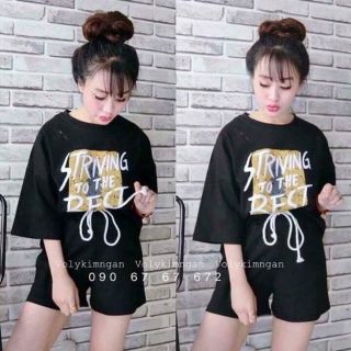 Set bộ đồ thun ngắn BEST