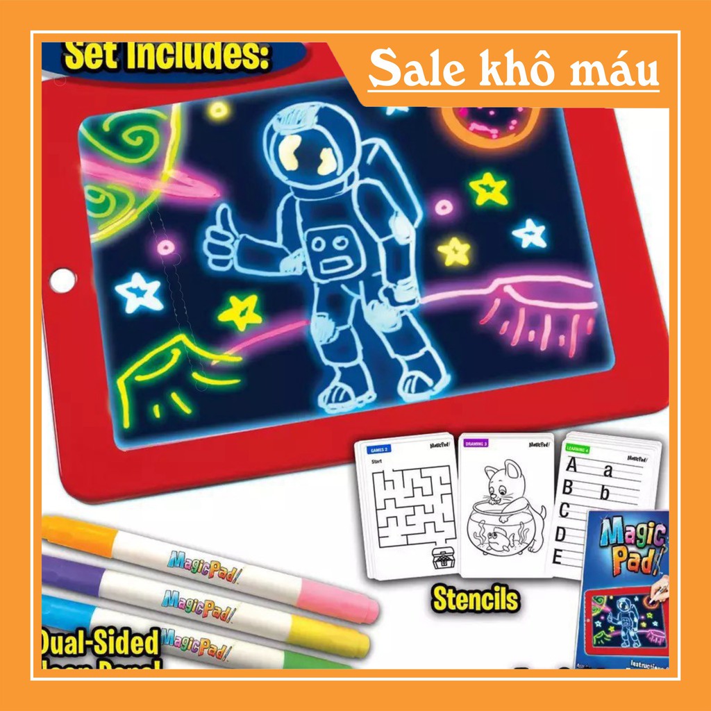 [Free ship từ 150k] Bảng vẽ MaGic Pad 3d Dành cho Bé