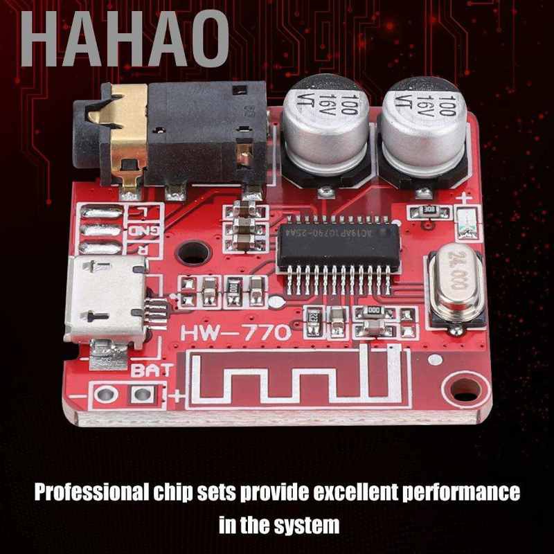 [Hahao] Hot sale Mạch thu giải mã khuếch đại âm thanh Lossless cho MP3 Bluetooth trên xe hơi