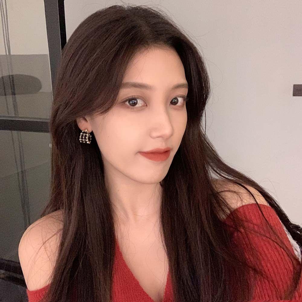 Bông Tai Dạng Vòng Tròn Nhỏ Bện Đơn Giản Phong Cách Vintage Hàn Quốc 2Lilife