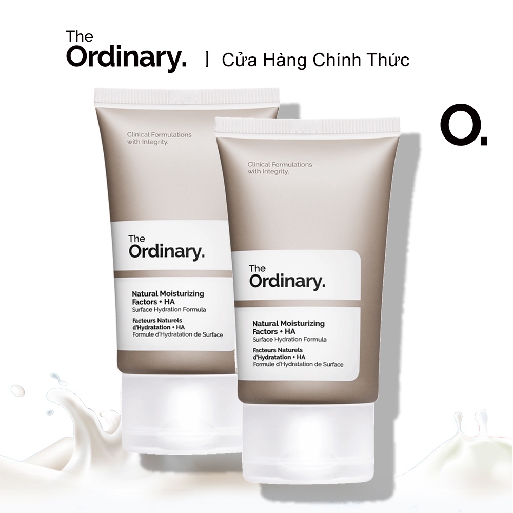 The Ordinary Dưỡng ẩm Cấp Nước Cho Da Mặt - Các Yếu Tố Dưỡng ẩm Tự Nhiên + HA (NMF) - 2x30ml