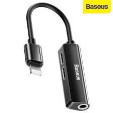 JACK CHUYỂN 3 in 1 VỪA SẠC VỪA NGHE CHÍNH HÃNG BASEUS kết nối cực nhanh CHÍNH HÃNG BH 1 NĂM