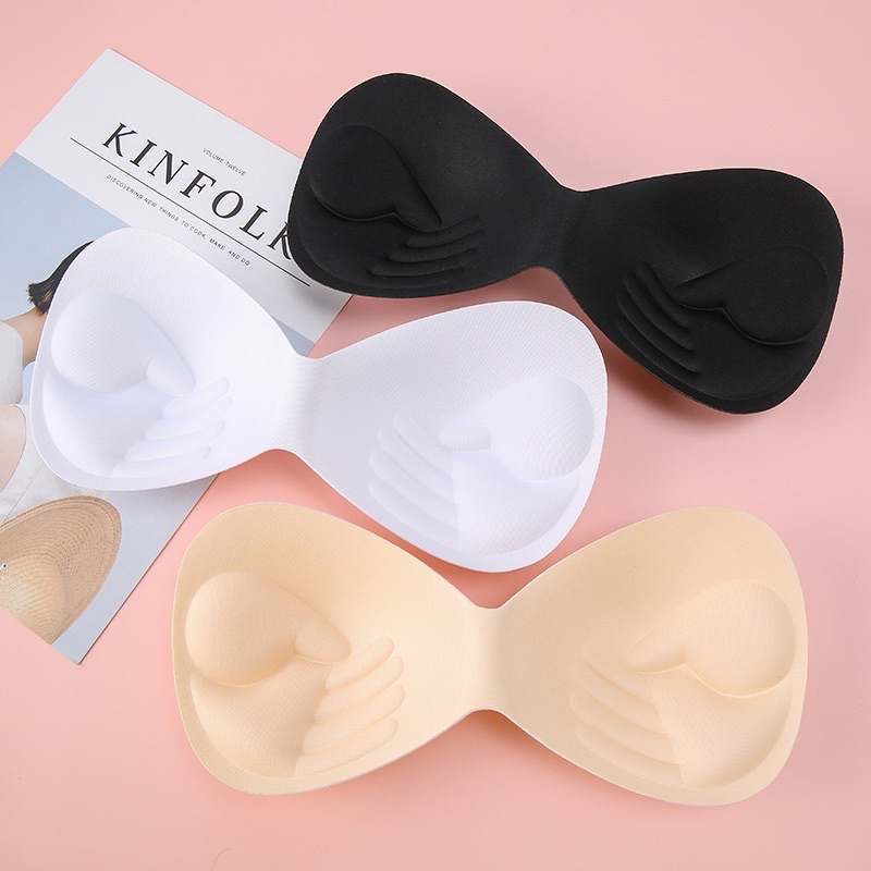 Mút áo bàn tay liền _đệm ngực bàn tay đôi Dùng nhét vào áo Bra , đệm ngực áo thể thao