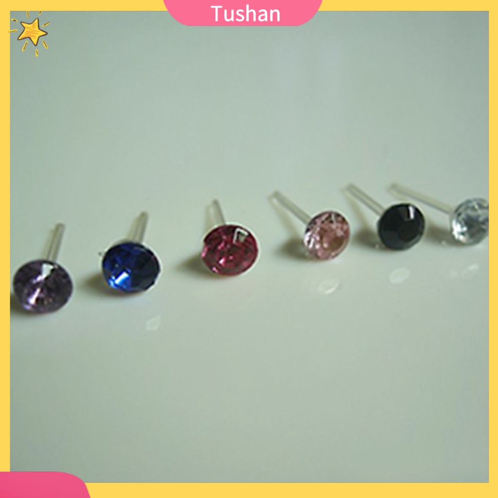 Set 20 cặp bông tai nữ đính đá thời trang