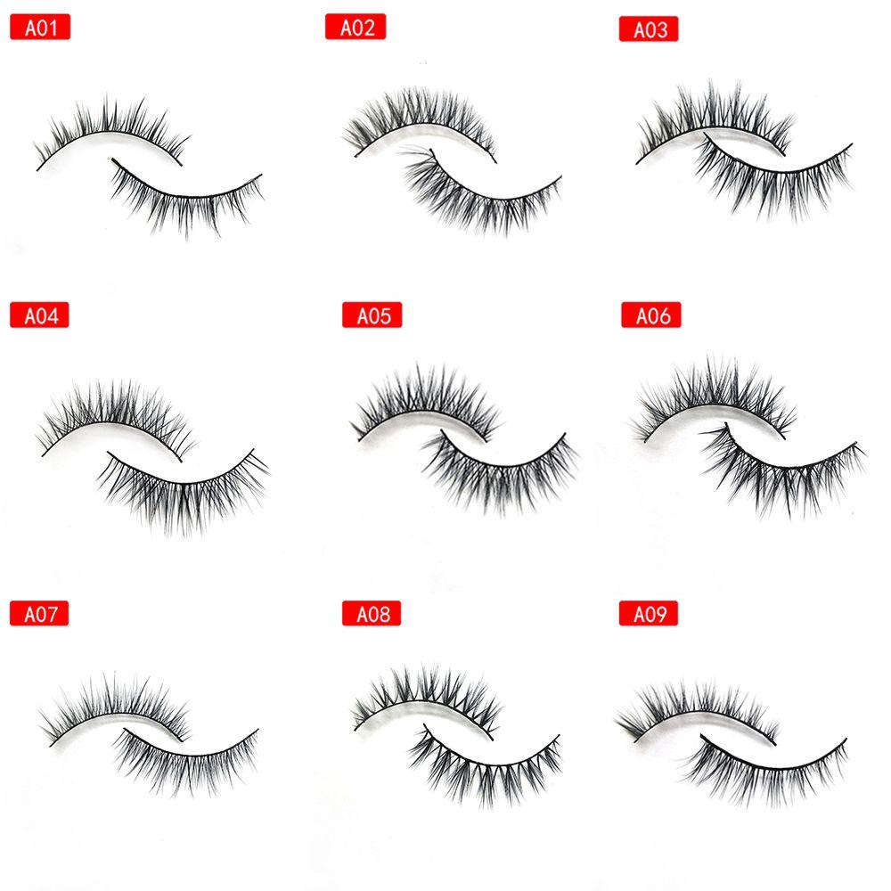 Set 3 Cặp Lông Mi Giả Mềm Mịn Trang Điểm Mắt Tự Nhiên 5D