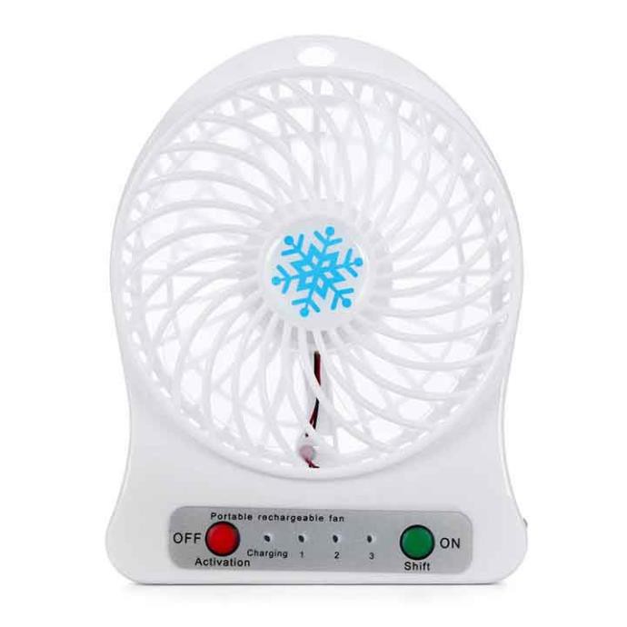 [CỰC RẺ] Quạt điều hòa Quạt mini fan xài pin sạc tích điện có đèn