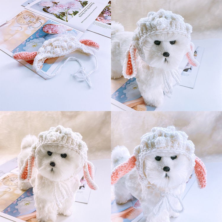 Đồ trang trí mèo móc thủ công hoạt hình khủng long dễ thương Teddy 