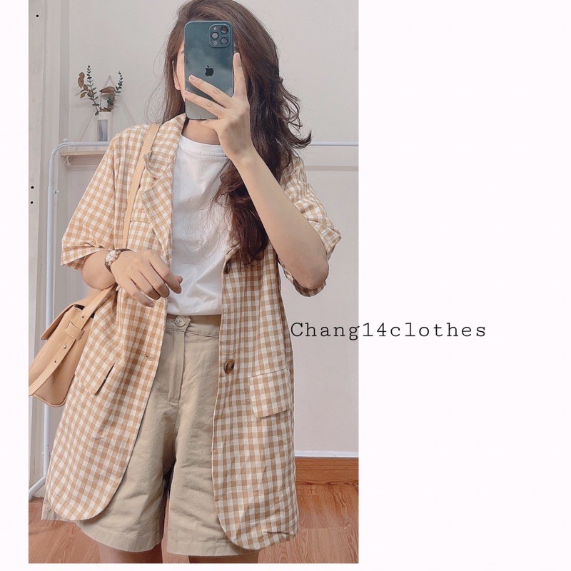 Áo khoác blazer - vest chất thô | BigBuy360 - bigbuy360.vn