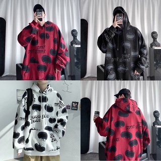 Áo Hoddie Monmo Nỉ Form Rộng