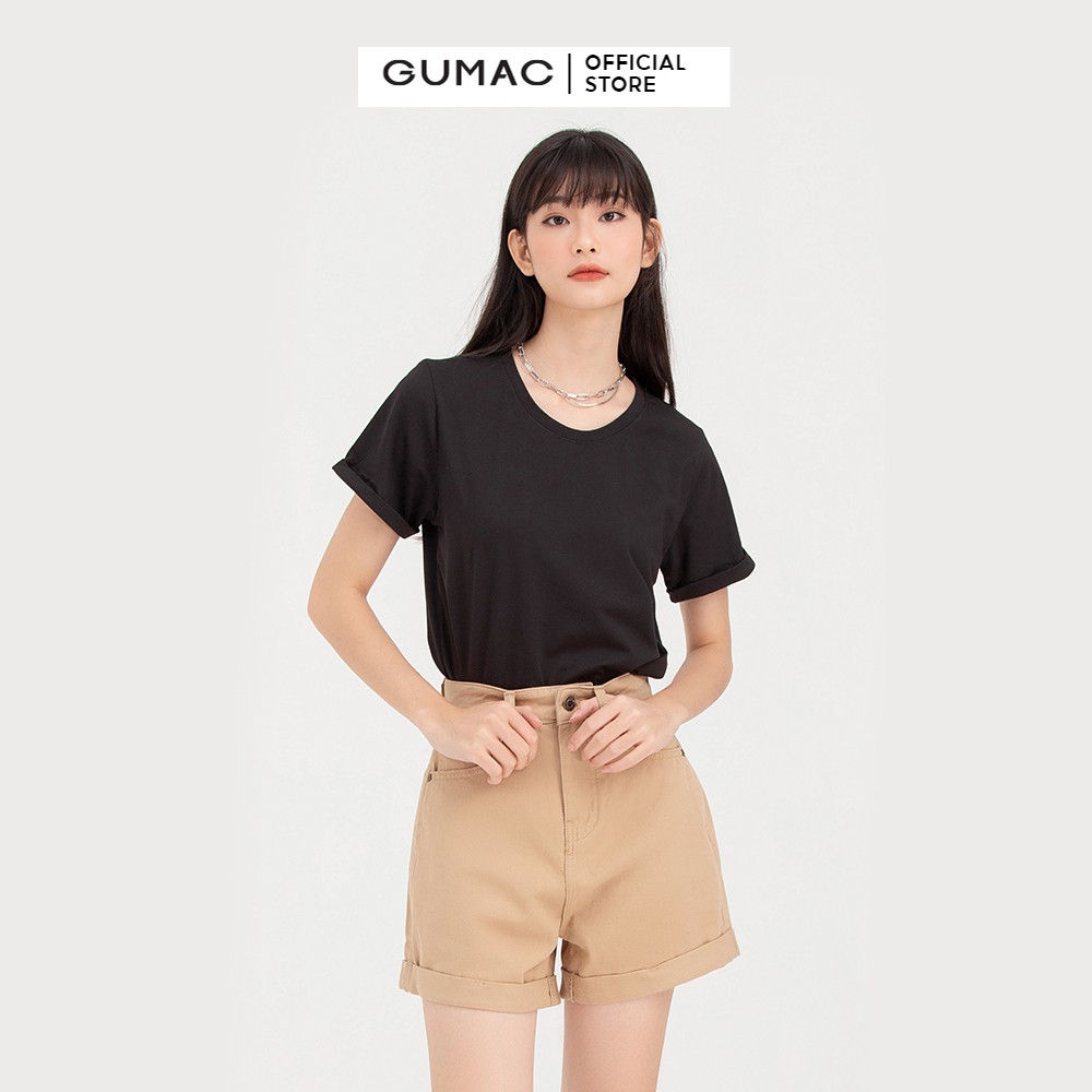 Quần short nữ lật lai GUMAC QJB793 | BigBuy360 - bigbuy360.vn