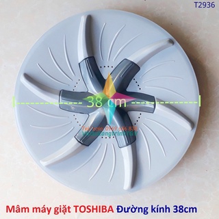 Mâm máy giặt toshiba cửa đứng - đk 38 cm