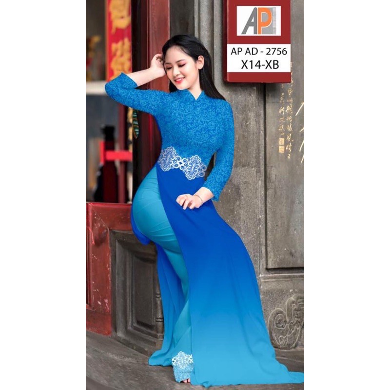 Vải áo dài giả ren