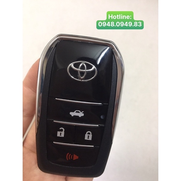 Vỏ gập chìa khoá Toyota:Camry, alltis, fortuner,inova,vios 2013 trở về