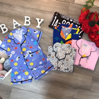 Bộ pyjama nhiều hình