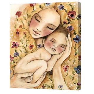 Tranh vải canvas không khung trang trí diy 40*50cmXZOTG6005YX-1