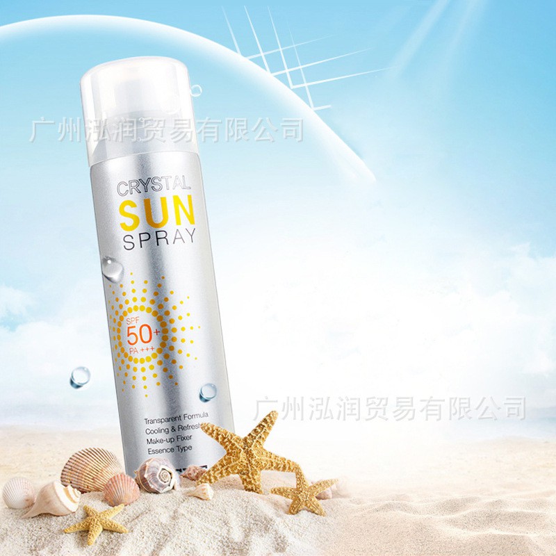 Xịt chống nắng Hàn Quốc RECIPE CRYSTAL SUN SPRAY SPF 50 + PA+++ loại 150ml