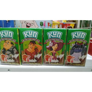 Lốc sữa kun socola lúa mạch bé(4 hộp * 110ml )