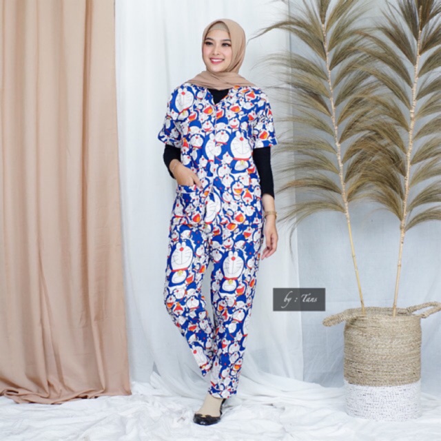 Piyama người lớn MOTIF - Quần áo ngủ nhân vật siêu nhỏ bằng Cotton cho người lớn