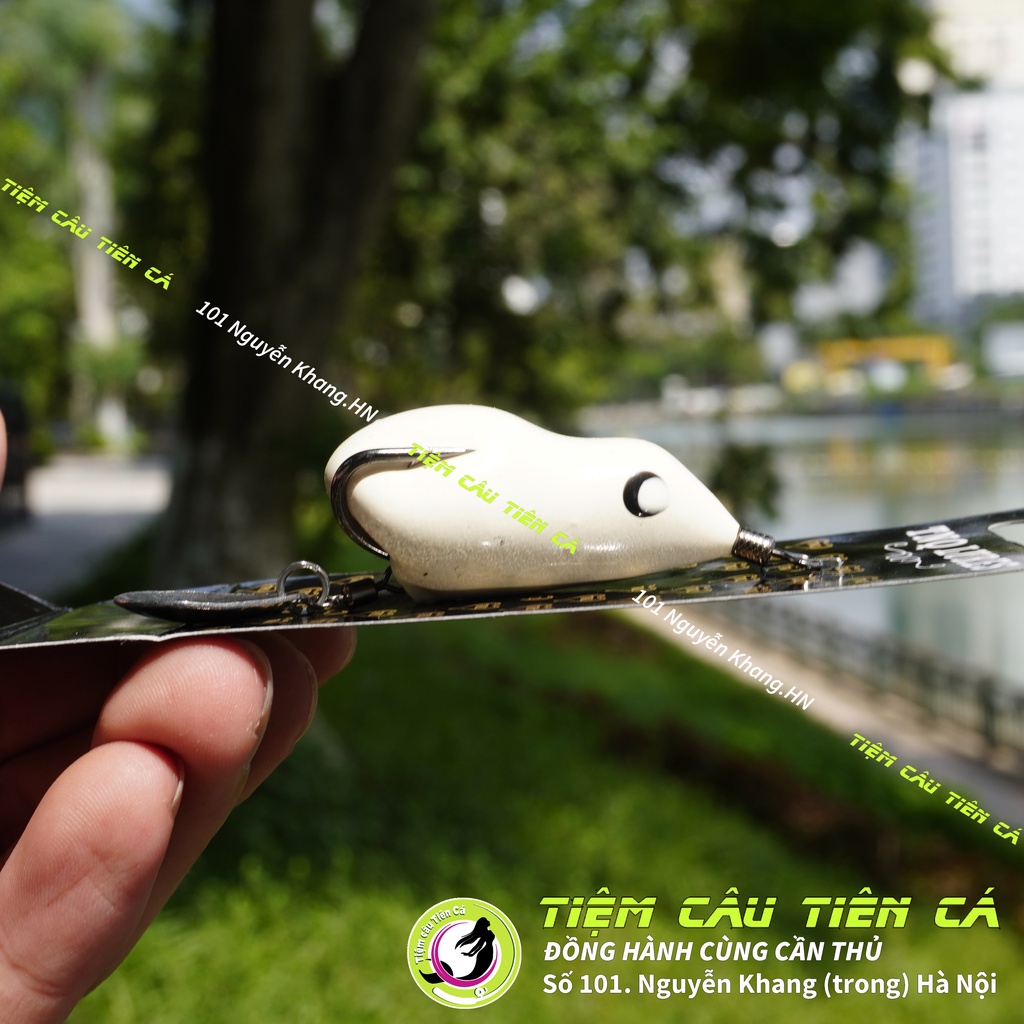 Mồi nhái hơi Toán Nhà Quê TNQ T1 - T3 ( mẫu ngọc trinh - thanh vân ) - Mồi câu lure chuyên câu cá lóc, chuối....