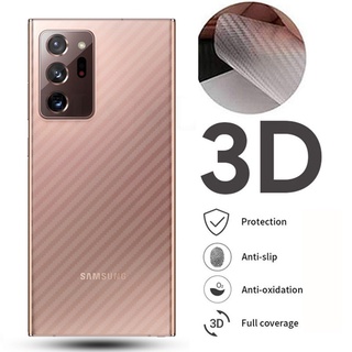 Miếng dán bảo vệ lưng cacbon chống vân tay cho Samsung Galaxy S23 Note 20 S21 S22 Ultra Note 10 9 8 Plus