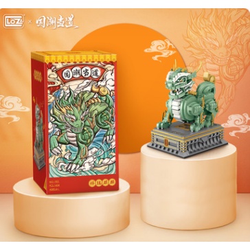 Đồ chơi lắp ráp mô hình Lego kỳ lân , Đồ Chơi Xếp Hình Giáo Dục Trẻ Em Loz 1921 Qilin, dành làm quà tặng,trang trí phòng