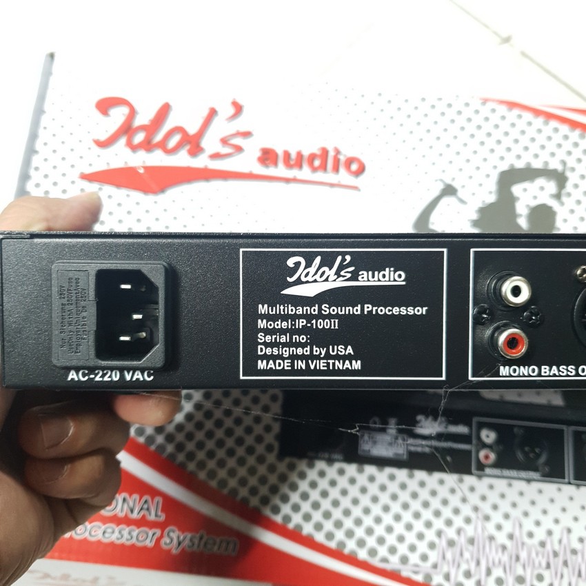 Máy nâng tiếng hát IDOL AUDIO TP-100 - Nút chỉnh bằng nhốm