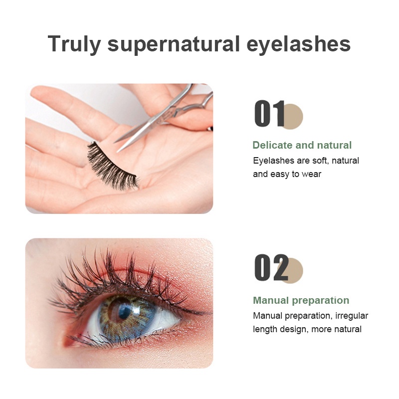 Lông mi giả ANNIES DINGSEN tự nhiên kèm keo dán