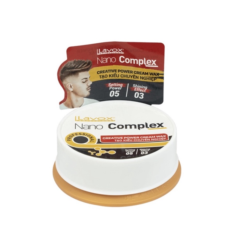 WAX KEM – TẠO KIỂU CHUYÊN NGHIỆP LAVOX NANOCOMPLEX 80ML ( HÀNG CHÍNH HÃNG )