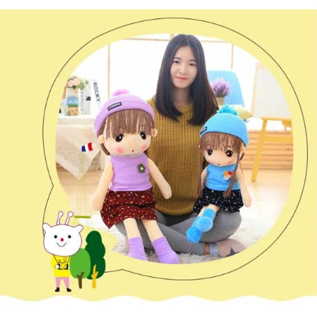 Búp Bê Mũ Áo Len Chon Màu Chọn SIZE