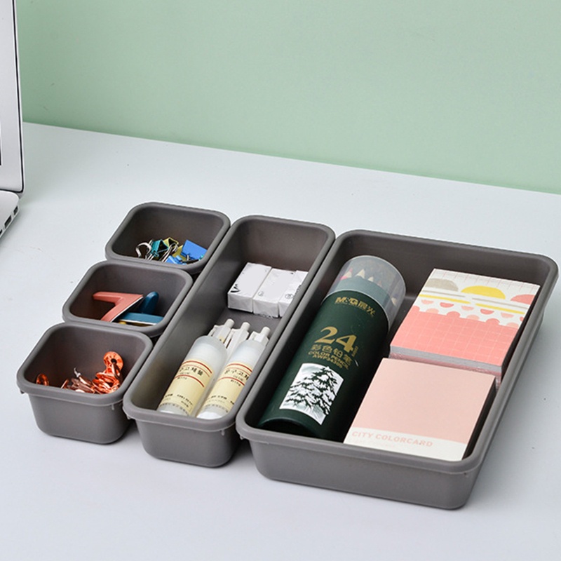 Set 8 Khay Đựng Đồ Chia Ngăn Tủ Tiện Lợi